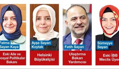 AKP’nin imtiyazlı ailesi Sayan kardeşler