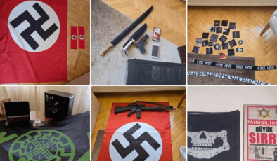 Ankara'da 'Nazi' operasyonu: Evlerinden cephanelik çıktı