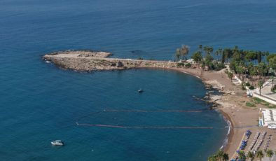 Antalya'nın merkezinde 2 bin 400 yıllık antik liman Magydos