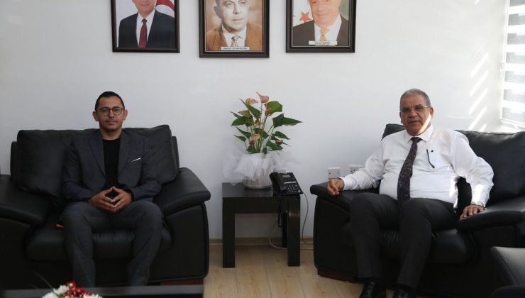 Bakan Sucuoğlu, TEL-SEN Yönetim Kurulu’nu kabul etti