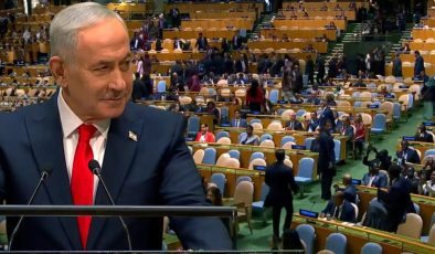 BM Genel Kurulu’nda Netanyahu’ya şok protesto