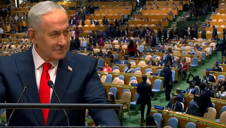 BM Genel Kurulu’nda Netanyahu’ya şok protesto