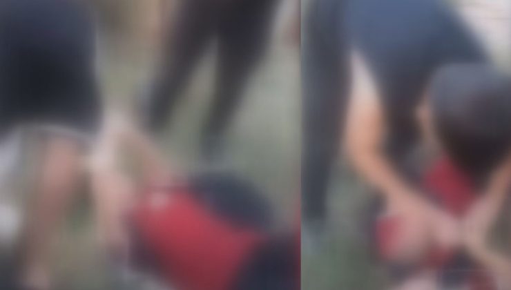 Boş arazide darbedilen 12 yaşındaki çocuğun görüntüsü yürek burktu