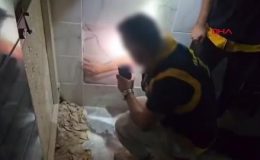 Cinayet şüphelisi gizli bölmede yakalandı