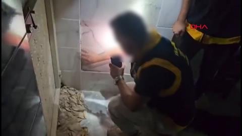Cinayet şüphelisi gizli bölmede yakalandı