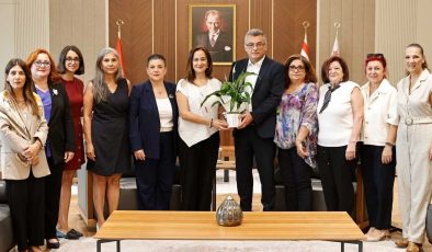 CTP Kadın Örgütü’nden Cumhurbaşkanı Erhürman’a Ziyaret