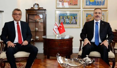 Cumhurbaşkanı Erhürman, Fidan ile görüştü