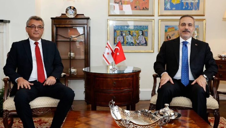 Cumhurbaşkanı Erhürman, Fidan ile görüştü