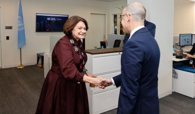 Cumhurbaşkanlığı Müsteşarı Mehmet Dânâ'dan New York’ta yoğun diplomatik temaslar