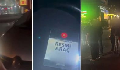 Cumhurbaşkanlığına ait çakarlı araç kazası: Şoför kim?