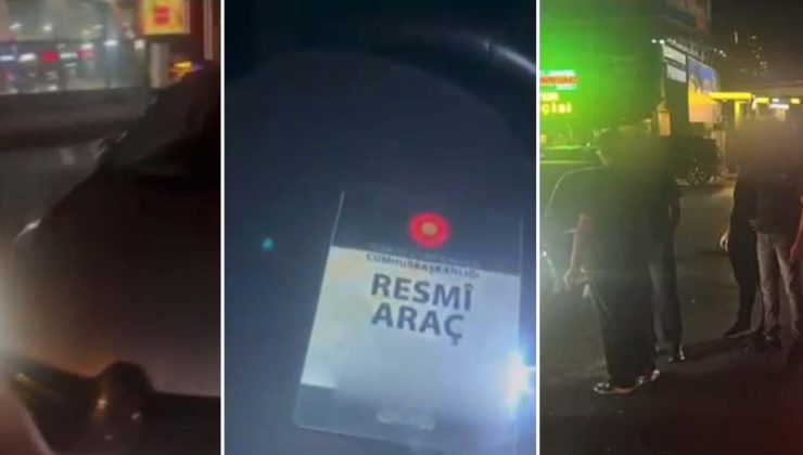 Cumhurbaşkanlığına ait çakarlı araç kazası: Şoför kim?