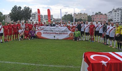 Cumhuriyet Meclisi ile TBMM futbol takımlarından dostluk maçı
