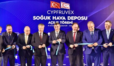 Cypfruvex’in 15 bin tonluk soğuk hava deposu hizmette