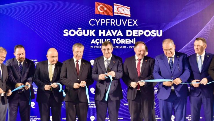 Cypfruvex’in 15 bin tonluk soğuk hava deposu hizmette