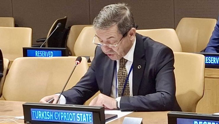 Dışişleri Bakanı Tahsin Ertuğruloğlu:  Tek ada, iki devlet