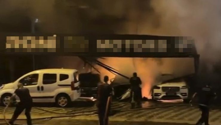 “Sokağın hakkını verin” tehdidi! Oto galeriyi kundaklayan şüpheliler yakalandı