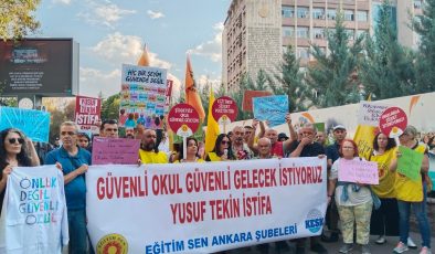 Eğitim-Sen'den Yusuf Tekin'e istifa çağrısı