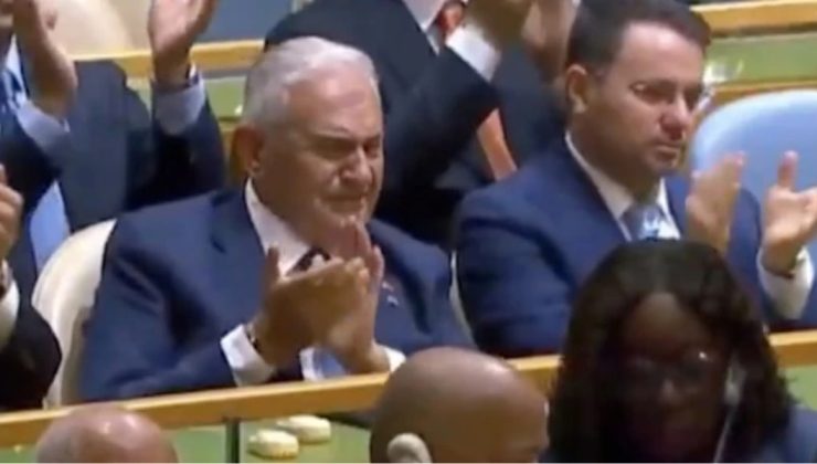 Erdoğan BM kürsüsünde Sezai Karakoç'un şiirini okudu; Binali Yıldırım gözyaşlarını tutamadı