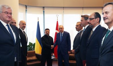 Erdoğan, Zelenskiy ile görüştü
