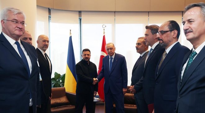 Erdoğan, Zelenskiy ile görüştü