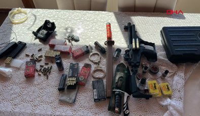 Ev sahibini ve eşini öldüren kiracının evinden cephanelik çıktı