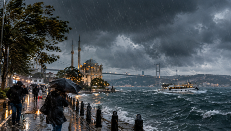 Fırtınanın başlayacağı saat belli oldu! Yarın da devam edecek