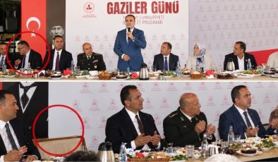 Gaziler günü programında gaziye saygısızlık; masadan kaldırıldı iddiası