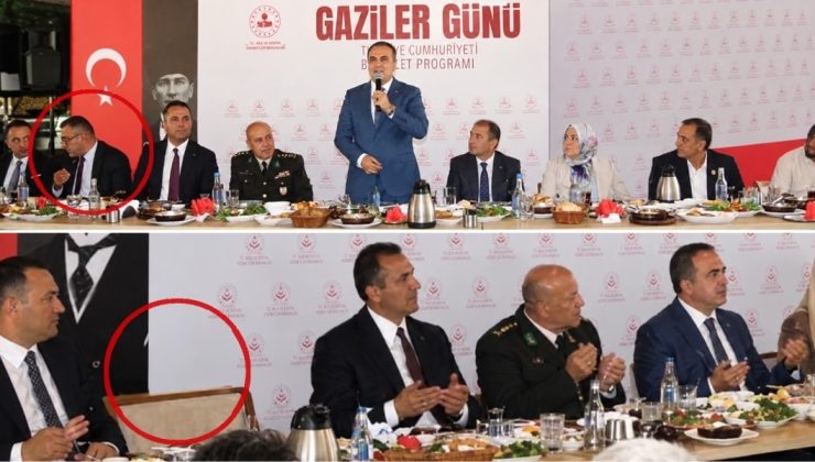 Gaziler günü programında gaziye saygısızlık; masadan kaldırıldı iddiası