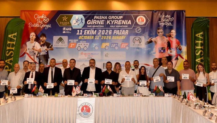 Girne yarı maratonu 11 Ekim'de