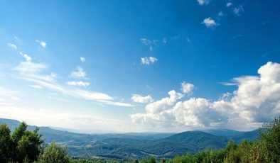 Hava açık ve az bulutlu olacak