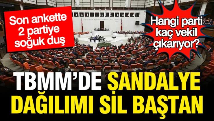HBS Araştırma’dan son anket: Bugün seçim olsa hangi parti kaç milletvekili çıkarıyor?