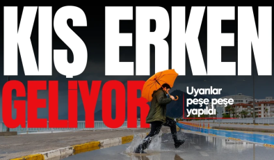 Sağanak ve poyraz alarmı! Uyarılar peş peşe geldi: Sıcaklık düşecek