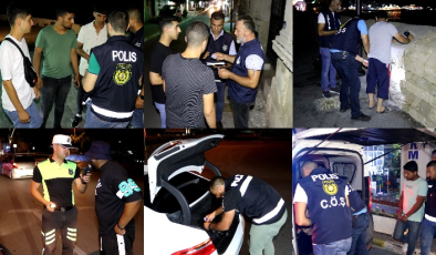 Polis denetimlerinde 2,489 araç kontrol edilirken, 336 sürücü rapor edildi. 20 araç ise trafikten men edildi