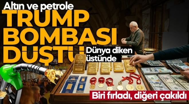 Savaş alevlendi, piyasalar sarsıldı! Petrol uçtu, altın çakıldı