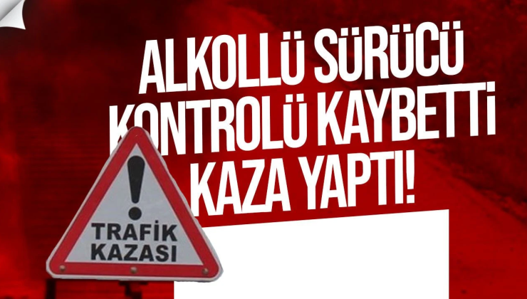Gece yarısı meydana gelen iki ayrı kazanın birinde alkollü çıkan sürücü tutuklandı