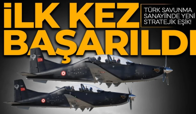 Türk savunma sanayinde yeni stratejik eşik! İlk kez başarıldı