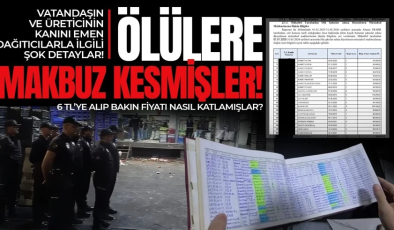 Tarlada başka, makbuzda başka fiyat! Vatandaşın ve üreticinin kanını emen dağıtıcılarla ilgili şok detaylar! Ölülere makbuz kesmişler!