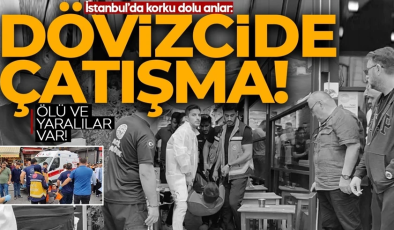 Fatih’te döviz bürosunda silahlı çatışma! 3 ölü, 1 yaralı