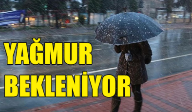 Cumartesi gününe kadar yer yer sağanak bekleniyor