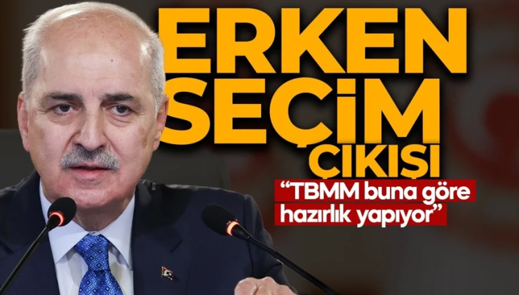 Numan Kurtulmuş’tan erken seçim tartışmalarına net yanıt: İrade TBMM’nindir