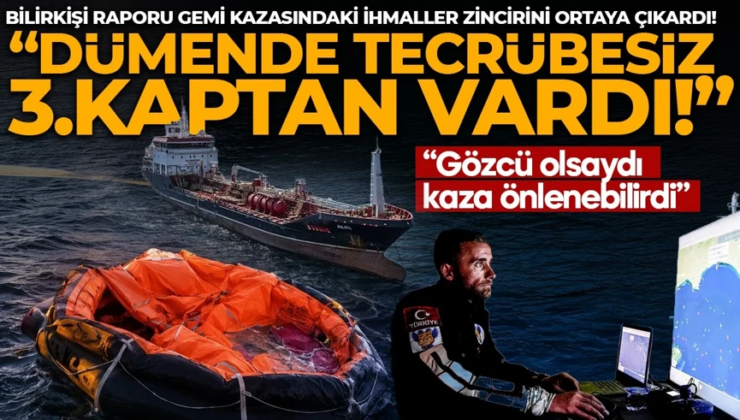 Gemi kazasında bilirkişi ön raporu çıktı! Tuğberk İmamoğlu’nun batışında kritik ihmal: Kaza önlenebilirdi
