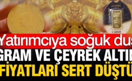 Kapalıçarşı’da akşam altın fiyatları ne kadar oldu? Gram altın çeyrek altın kaç TL? (4 Eylül)