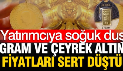 Kapalıçarşı’da akşam altın fiyatları ne kadar oldu? Gram altın çeyrek altın kaç TL? (4 Eylül)