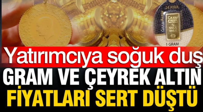 Kapalıçarşı’da akşam altın fiyatları ne kadar oldu? Gram altın çeyrek altın kaç TL? (4 Eylül)