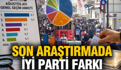 Son anket araştırmasında İYİ Parti farkı