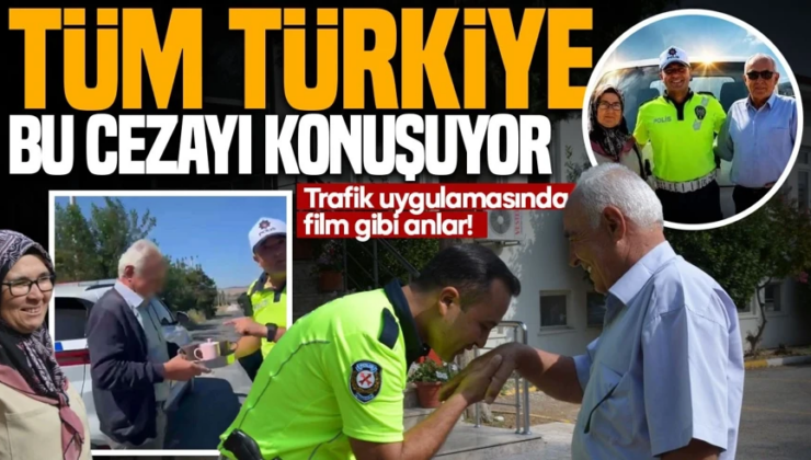 Polisi görünce eşini yolda indirdi! Trafik uygulamasında film gibi anlar! Tüm Türkiye bu cezayı konuşuyor