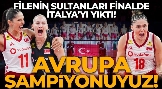 Filenin Sultanları Avrupa şampiyonu! Nefes kesen finalde İtalya’yı yıktık
