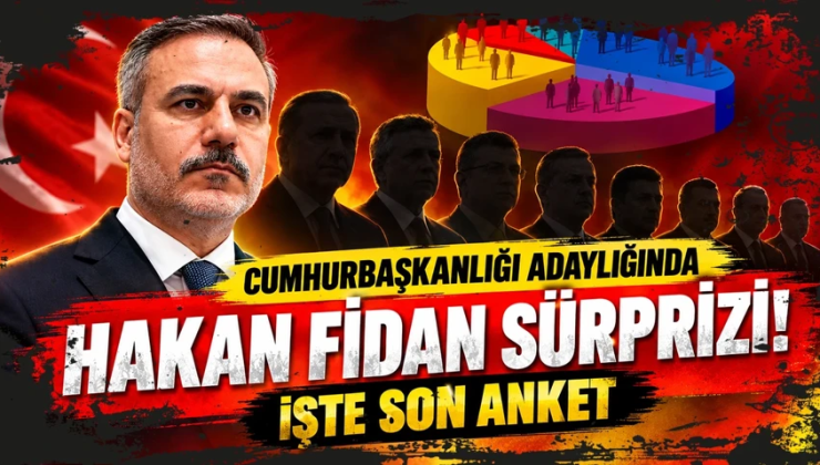 Cumhurbaşkanlığı adaylığında Hakan Fidan süprizi: İşte son anket