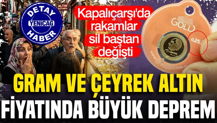 Kapalıçarşı’da akşam altın fiyatları değişti: Gram altın, çeyrek altın ne kadar oldu?(10 Eylül 2026)