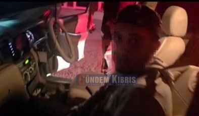 İskele trafik’ten gece yarısı darbesi: 5 Suriyeliyle suçüstü yakalandı!
